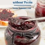 Pinterest image for bumble berry jam.