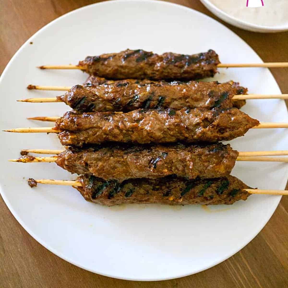 Easy Chicken Mince Kebabs - Go Healthy Ever After