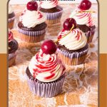 Pinterest image for Chocolate Cherry Cupcakes.