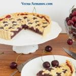 Pinterest image for cherry pie.
