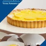 Pinterest image for lemon tart