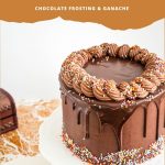 Pinterest image for birthday cake.