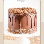 Pinterest image for birthday cake.