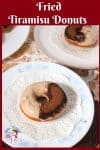 How to Make the Perfect Homemade Deep Fried Donuts with Progress Pictures and a Tiramisu Glaze.