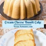 Pinterest image for pound cake.