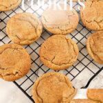 Pinterest image for Cinnamon Sugar Cookies.