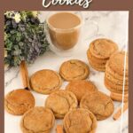 Pinterest image for Cinnamon Sugar Cookies.