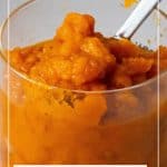 Pinterest image for homemade pumpkin puree.