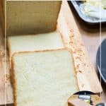 Pinterest image for Pullman slice bread.