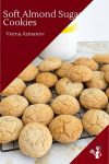 Almond cookies on a cooling rack.
