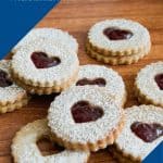 Pinterest image for sandwich cookies