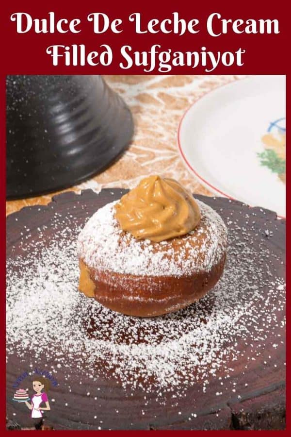 Learn to make wonderful Jewish Doughnuts filled with Dulce De leche cream
