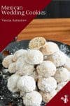 How to make cookies with ground pecans, cranberries also made for Mexican Wedding