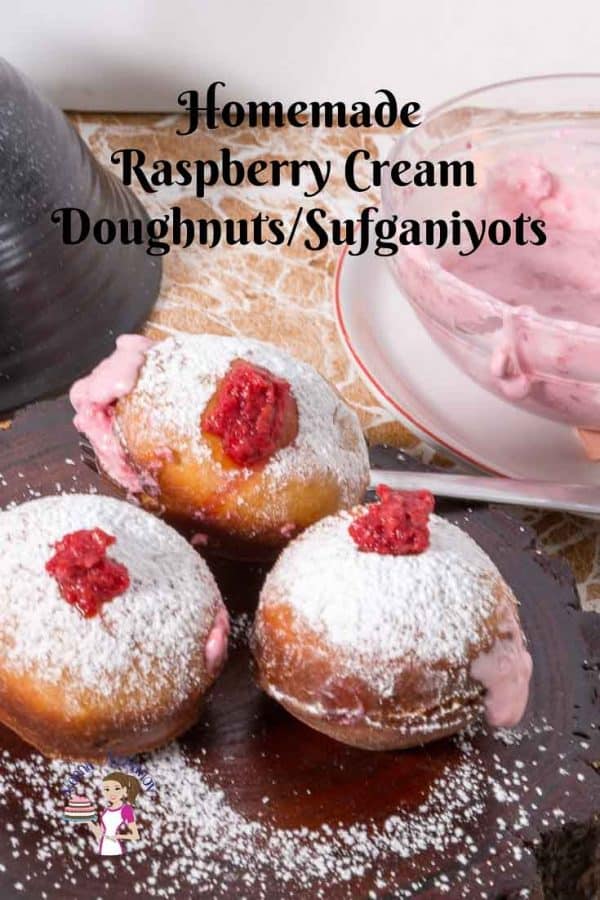 Learn to deep-fried doughnuts filled with raspberry and cream