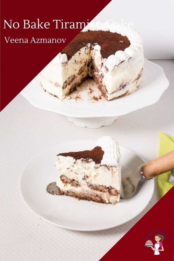 How to make a cake with the classic tiramisu dessert