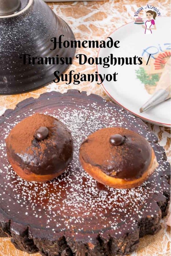 Bring the classic tiramisu to your cream filled doughnuts