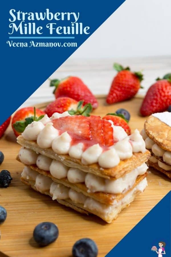 Pinterest image for Mille Feuille
