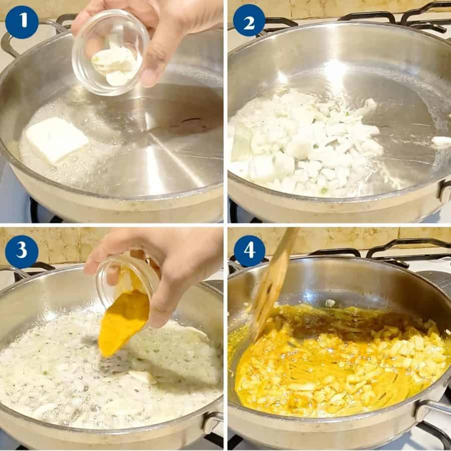 How to Make Turmeric Rice in 20 mins (Coconut Milk)- Veena Azmanov Kitchen