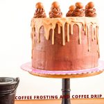 Pinterest image for Coffee Chocolate Cake.