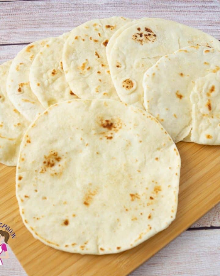 Easy Homemade Pita Bread Recipe (Stovetop) - Veena Azmanov