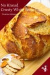 Homemade bread that does not need any kneading