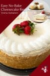 Cheesecake recipe from scratch, no-bake recipe, vanilla flavor