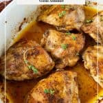 Pinterest image for cajun spiced chicken.