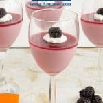 Pinterest image for Panna cotta.