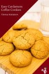 How to make cookies at home from scratch with cardamom and coffee