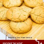 Pinterest image for Cardamom Cookies Recipe.