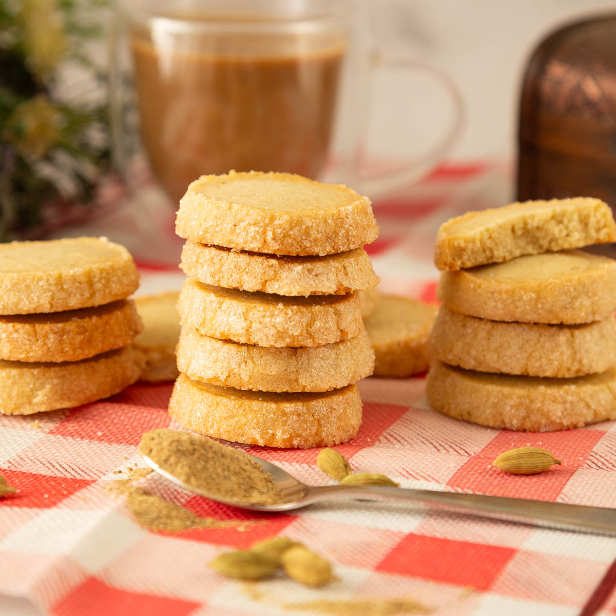 Butter Cookies with Cardamom.
