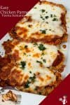 How to make a classic Italian breaded chicken recipe with tomato sauce and mozzarella