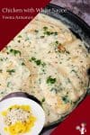 How to make chicken and pasta in 20 mins with white sauce