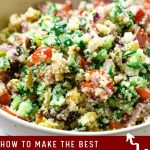 Pinterest Image for Couscous Salad