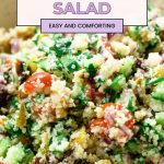 Pinterest Image for Couscous Salad