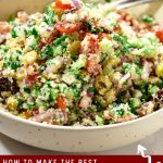 Pinterest Image for Couscous Salad