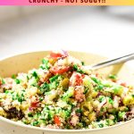 Pinterest Image for Couscous Salad