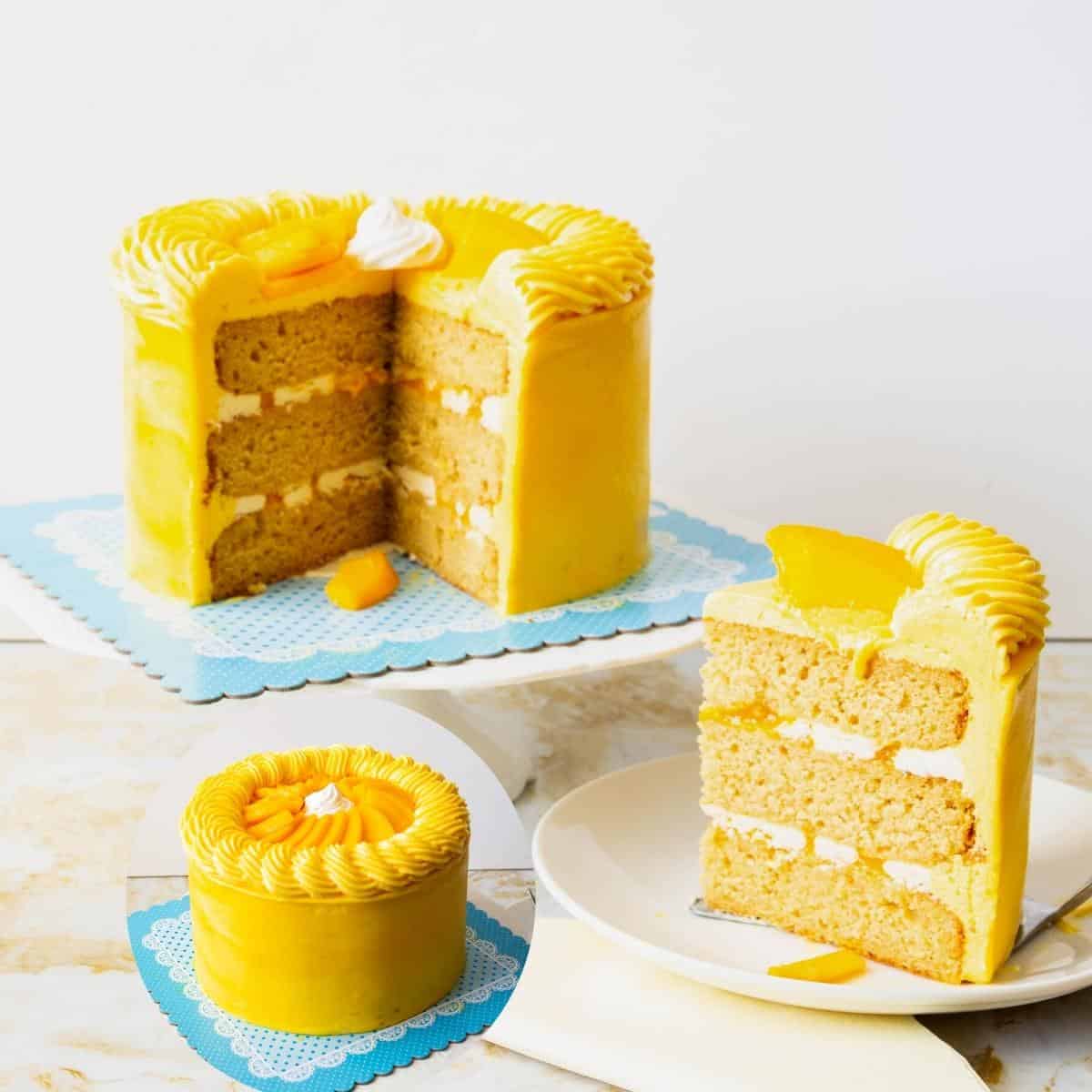 Mango Cake Recipe: A Tropical Twist on a Classic Dessert - Veena ...