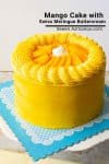 A mango cake.