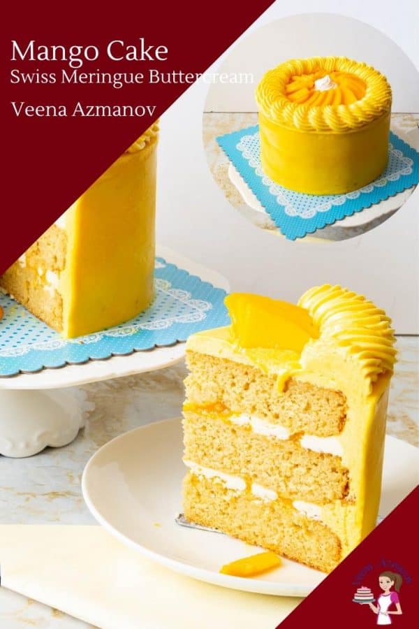 How to make a layer cake recipe with fresh mangoes