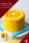 A mango cake.