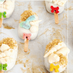 Pinterest image for making cake popsicles.