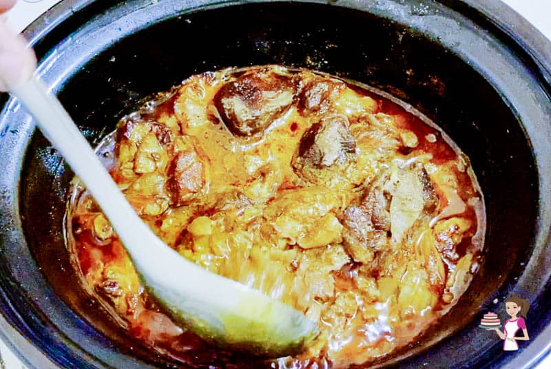 Indian Curry Recipe with Lamb, Curry Powder and Coconut Milk