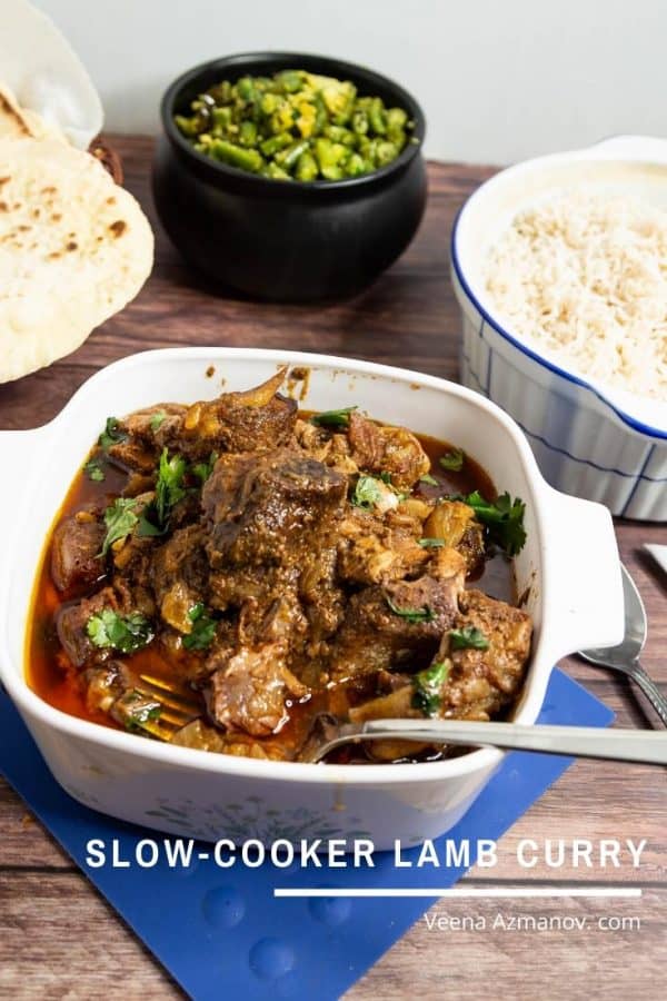 Indian Curry Recipe with Lamb, Curry Powder and Coconut Milk