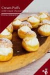 How to make cream puffs from scratch with Cheesecake Filling