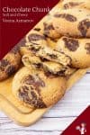 How to make homemade cookies from Scratch with chunks of chocolate