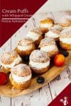 How to make choux pastry puffs filled with cream