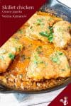 How to make chicken in a skillet with paprika