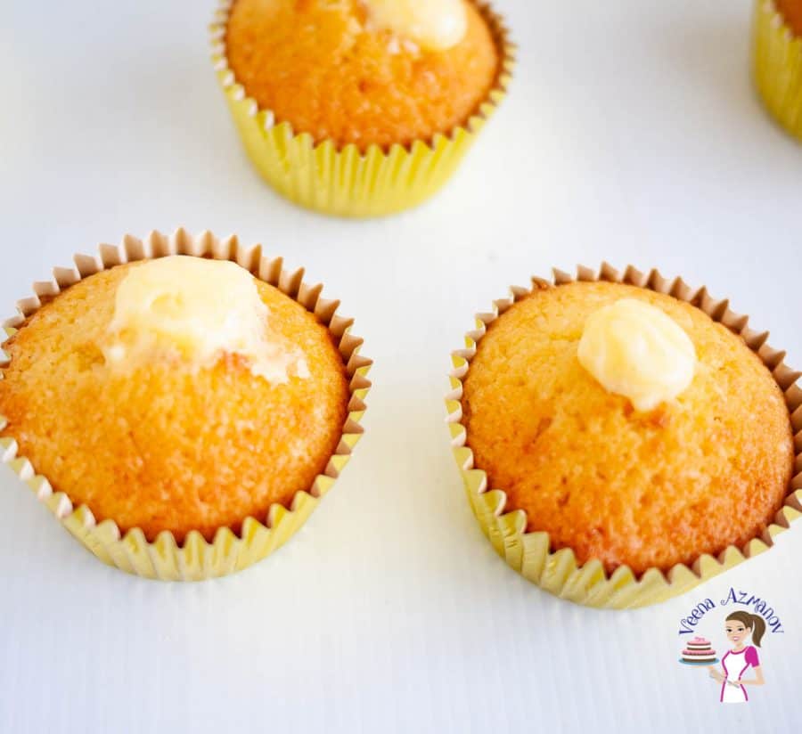 Lemon Cupcakes - Veena Azmanov