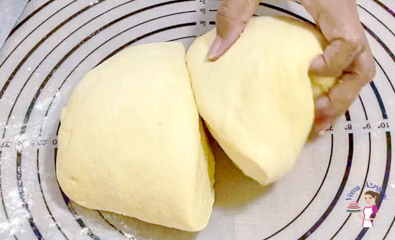 How to shape dinner rolls into a knot